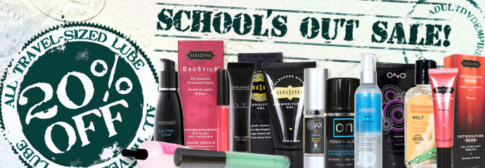 0% Off Travel-Sized Lube 20% Off Travel-Sized Lube Image